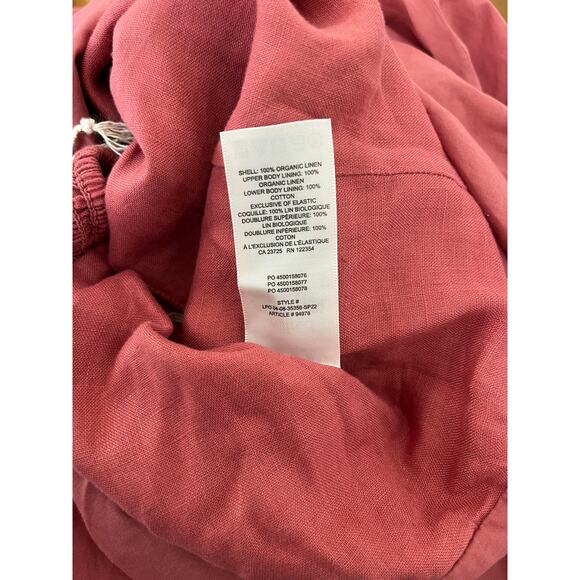 NEW NWT Wilfred Dame Linen Warm Sienna Red Size 8 - Picture 6 of 6